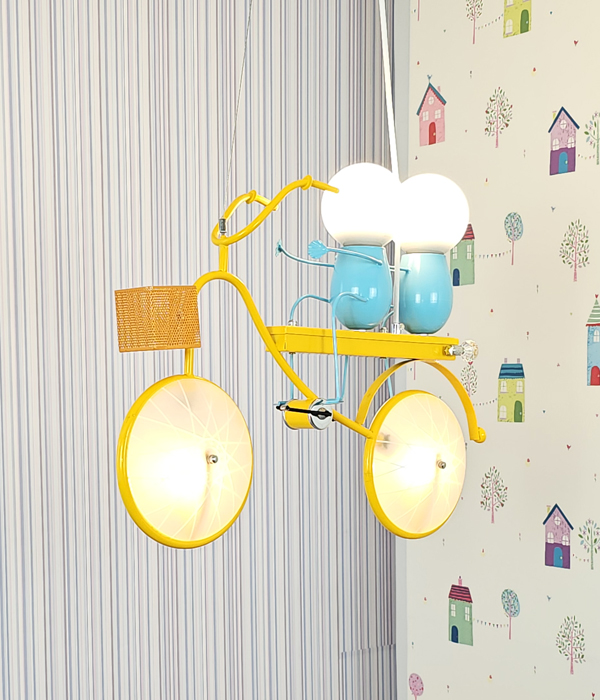 라이딩 4등 펜던트 키즈등 어린이펜던트 아이방조명